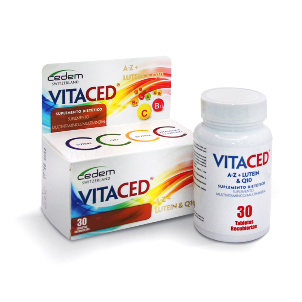 Vitaced A-Z + Lutein & Q10 x 30 Tabletas